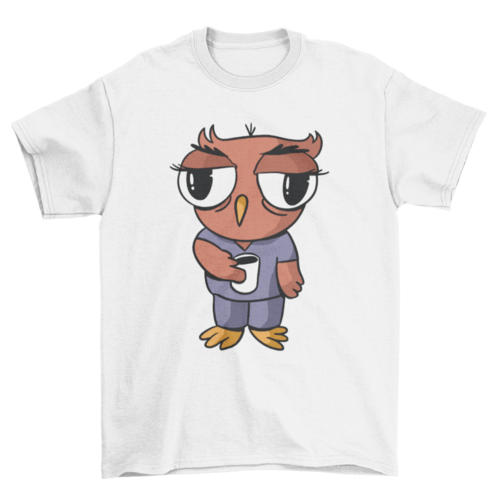 Owl nurse t-shirt