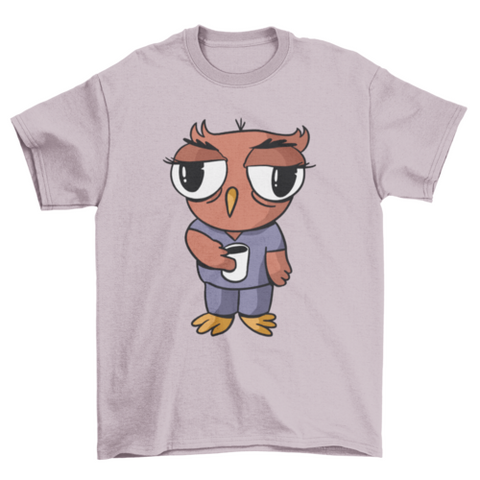 Owl nurse t-shirt